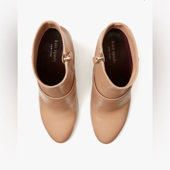 Kate Spade New York Womens Tilda Leather Pebbled Ankle Boots - Picture 4 of 5